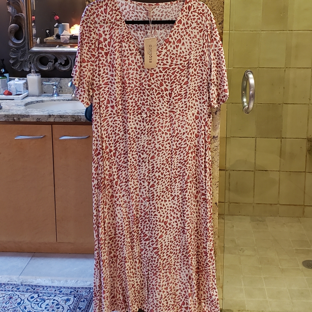 ESQUALO Heart Dress